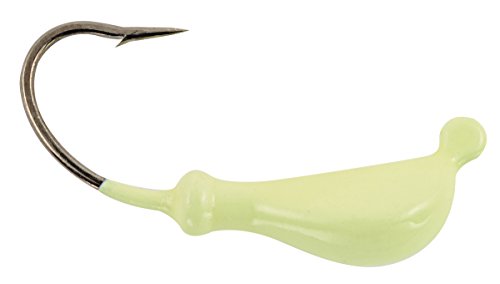 Hurricane Banana Jighead, Glow, 3/8-Ounce
