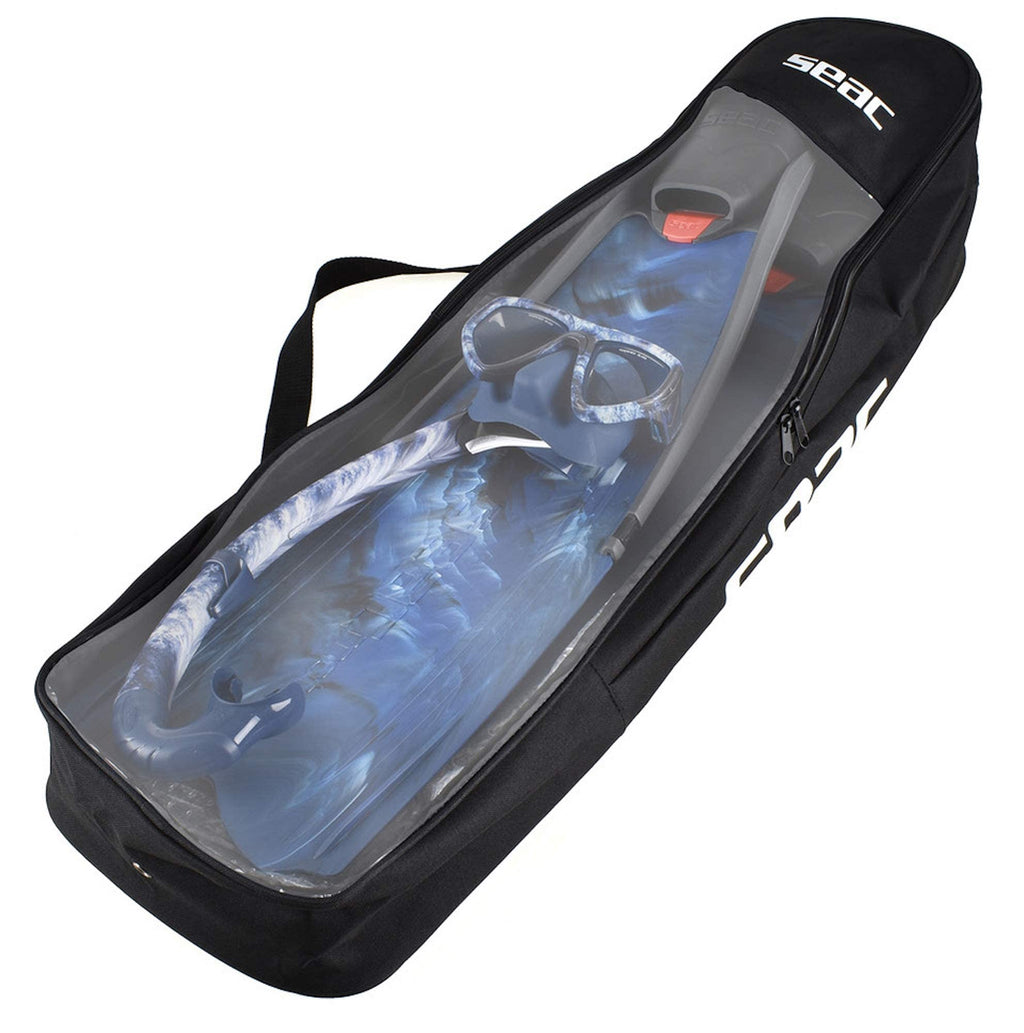 SEAC Motus Tris, Freediving and Spearfishing Set Motus Long fins, One Diving mas, view 2