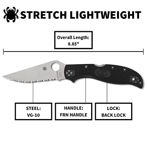 Spyderco Stretch 2 XL Signature Lightweight Pocket Knife with 3.43"