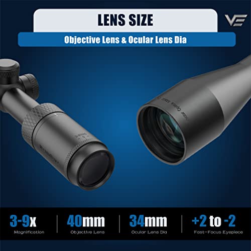 Vector Optics Matiz 3-9x40 SFP 1 Inch Monotube Riflescope Fully Multi-Coated, view 7