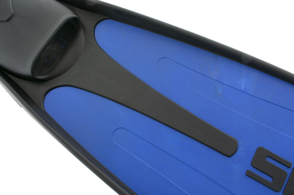 SEAC Unisex's Talent Semi-Long Fins for Spearfishing, camo Blue, 5.5/6.5UK, view 5