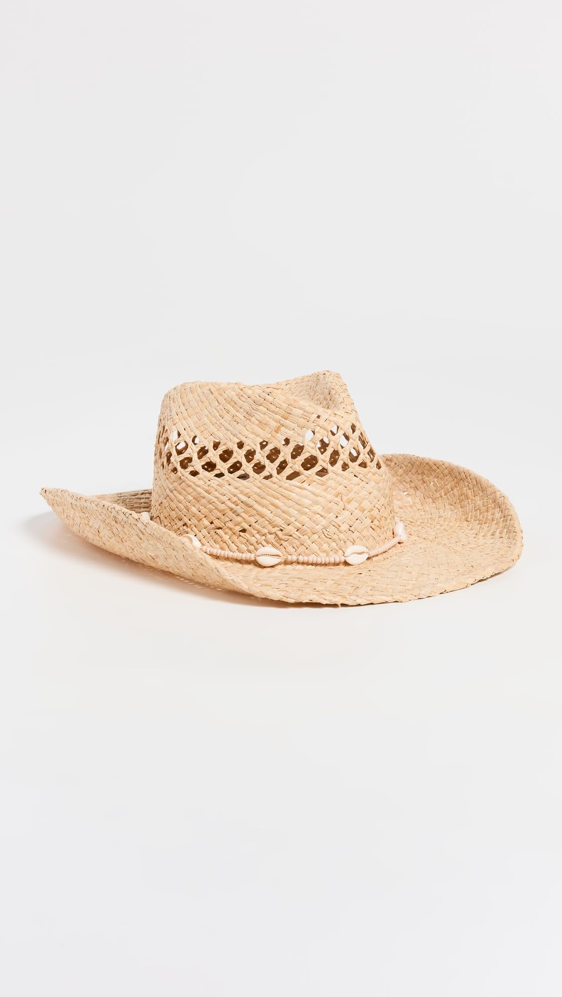 Lack of Color Women's Seashells Cowboy, Natural, M