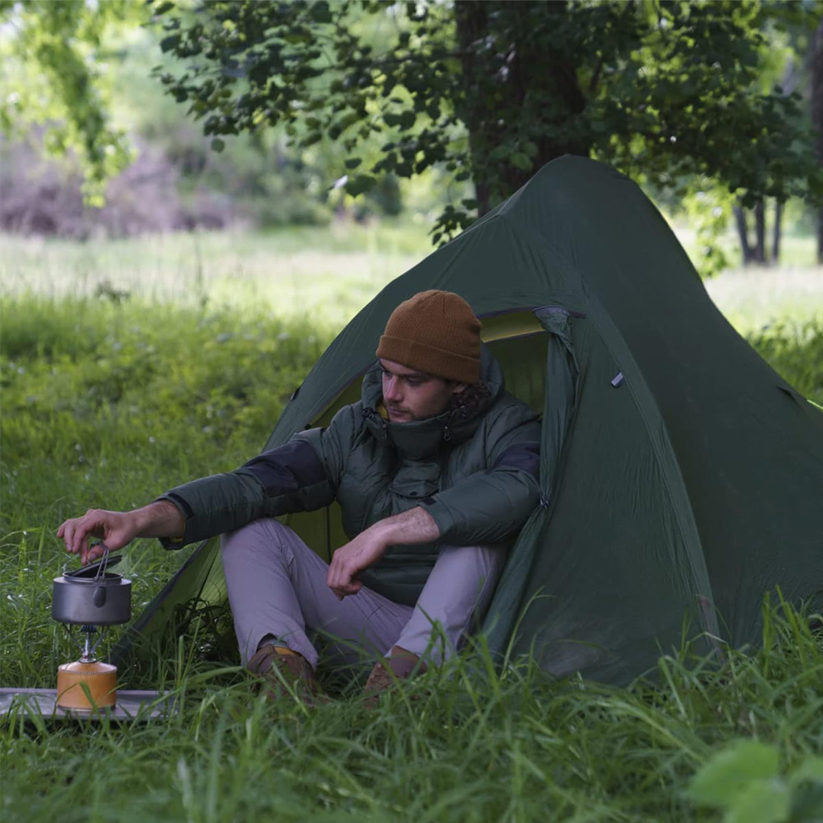 Naturehike Cloud-Up 1 Person Tent Lightweight Backpacking Tent for One Man, Wate