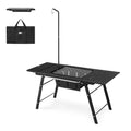 Naturehike Portable IGT Table with Charcoal Grill, Folding Camping Table and BBQ