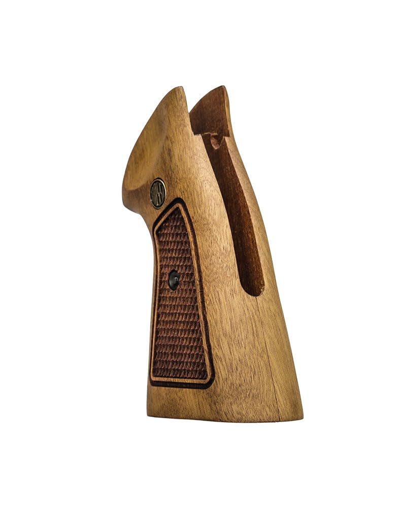 MBT GRIPS/Wood Grips Rossi RP 63 Vintage Model, Open Back, Model Rounded, view 3