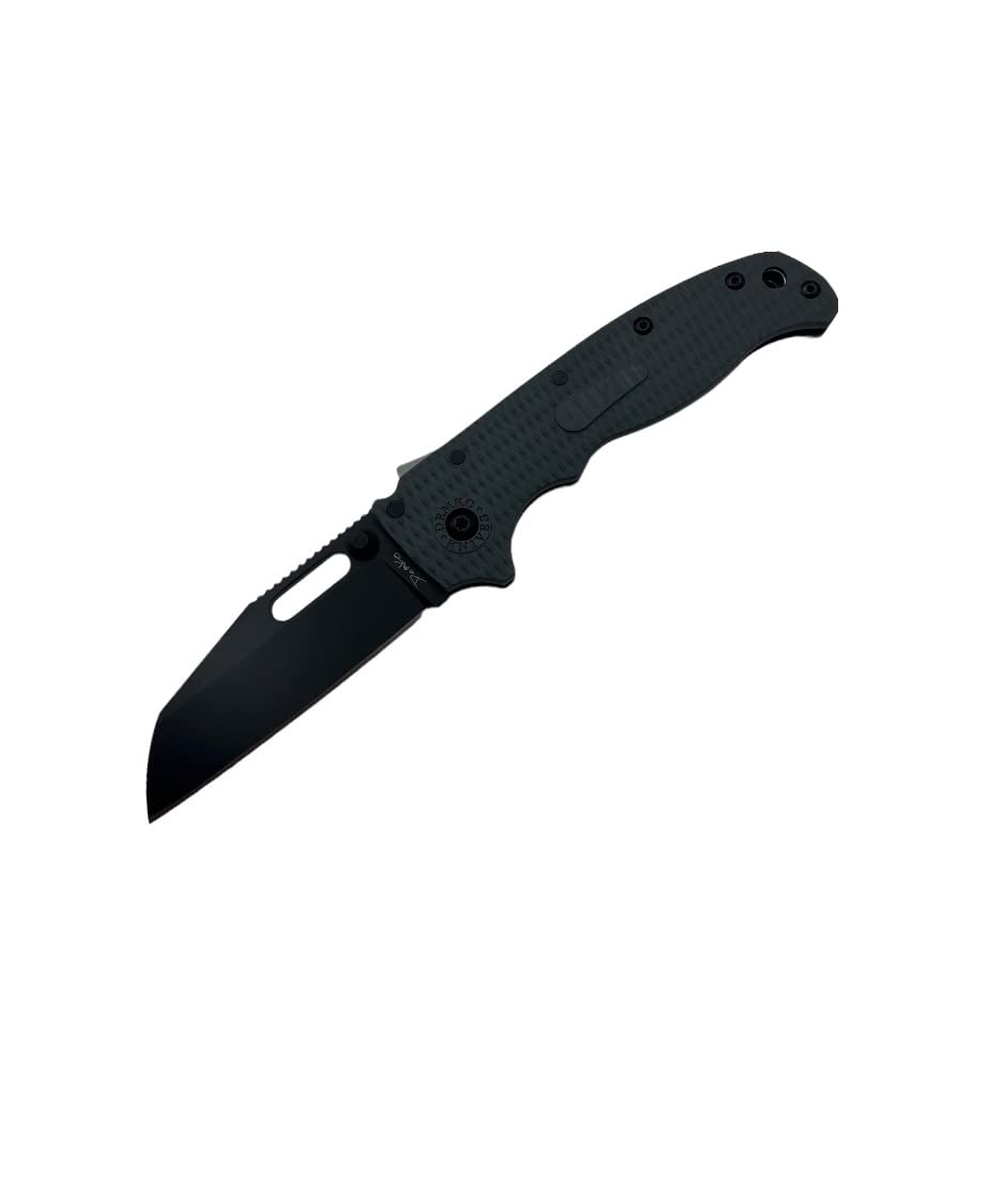 Demko Knives AD20.5 Shark Lock Folding Knife D2 Blade AD 20.5 Grivory Handle Fli