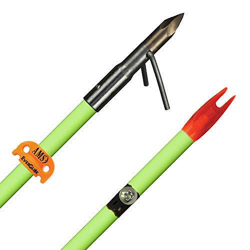 AMS Bowfishing A203-FLO Fluorescent Green Fiberglass Arrow, view 2