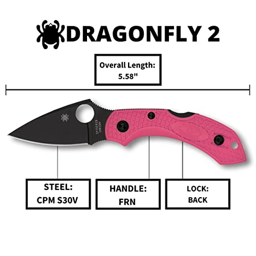 Spyderco Dragonfly 2 Lightweight EDC Folding Pocket Knife