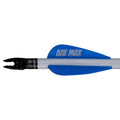 AAE Plastifletch Max Shield Vanes (100 Pack), Blue, 2"