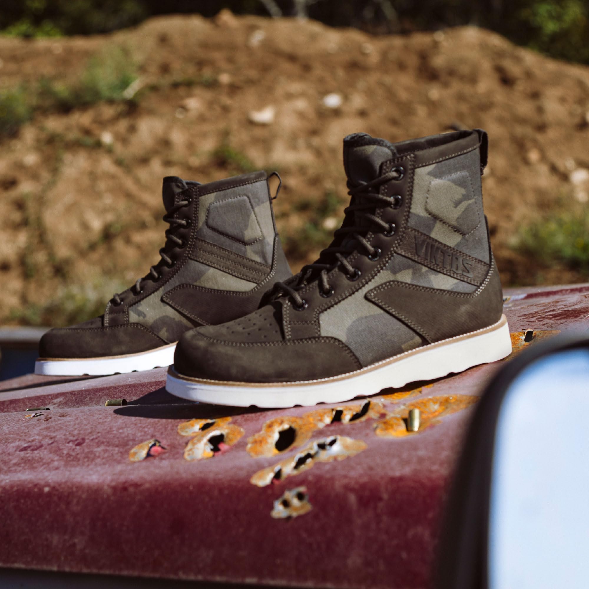 VIKTOS Men's Versatile Outdoor Durable Breathable Water-Resistant Nubuck Leathe
