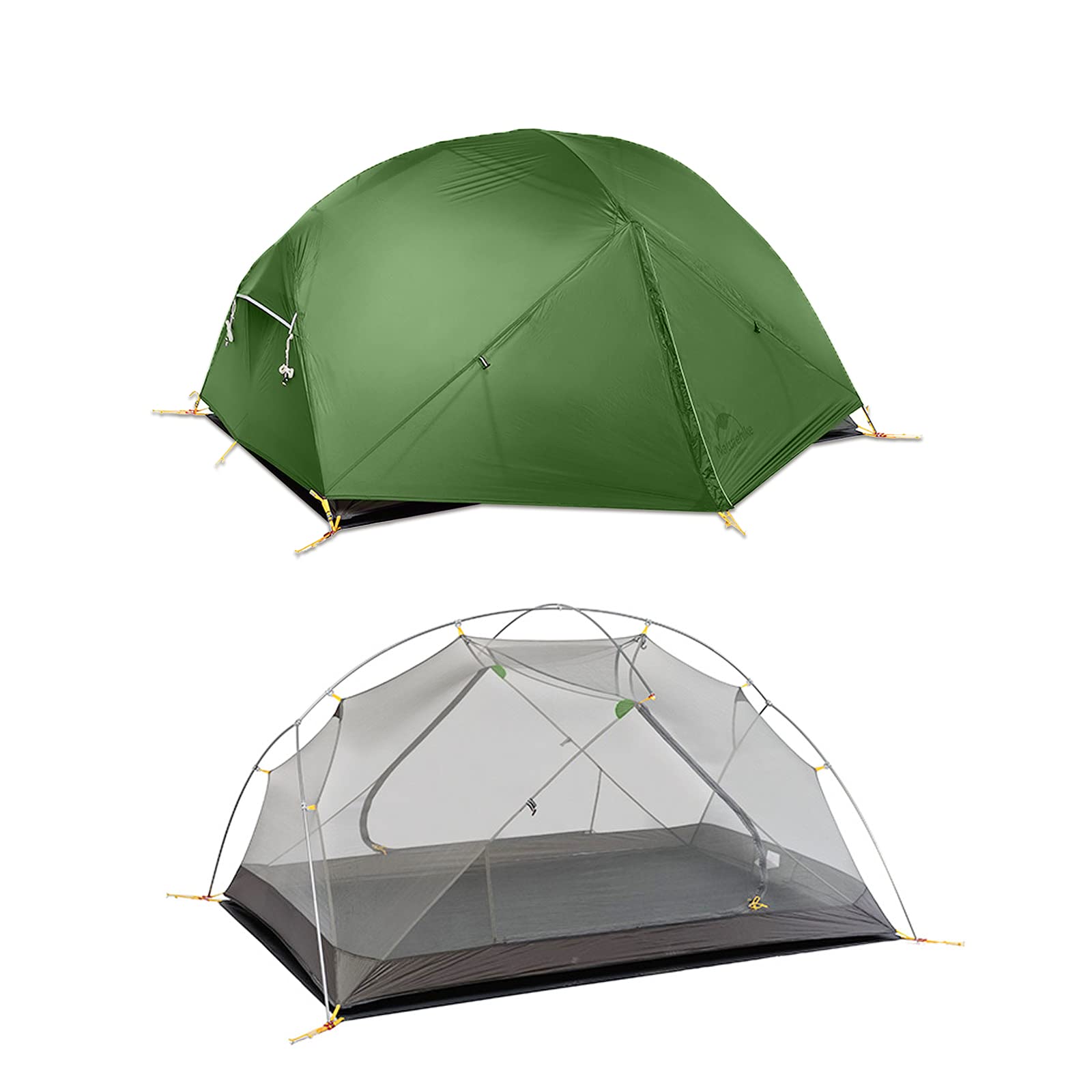 Naturehike Mongar Backpacking Camping Tent 2 Person Lightweight 3 Season Waterpr