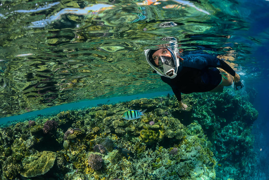 OCEAN REEF - Aria QR + Quick Release Snorkeling Mask, view 4