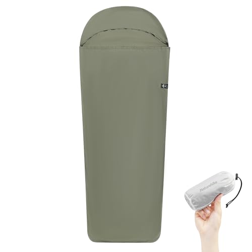 Naturehike 4.5oz Ultralight Washable Sleeping Bag Liner, Lightweight Adult Sleep