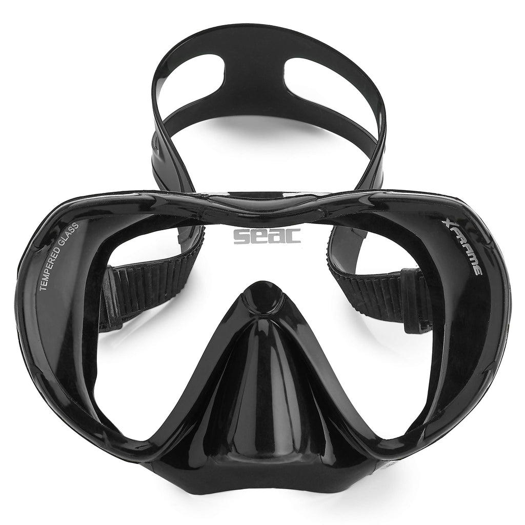 SEAC Snorkeling Package | Comfortable Adult Snorkel Set, Tempered Glass Anti-Fog, view 4