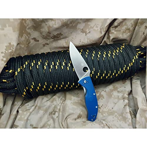 Spyderco Tenacious Lightweight Folding Utility Pocket Knife with 3.39