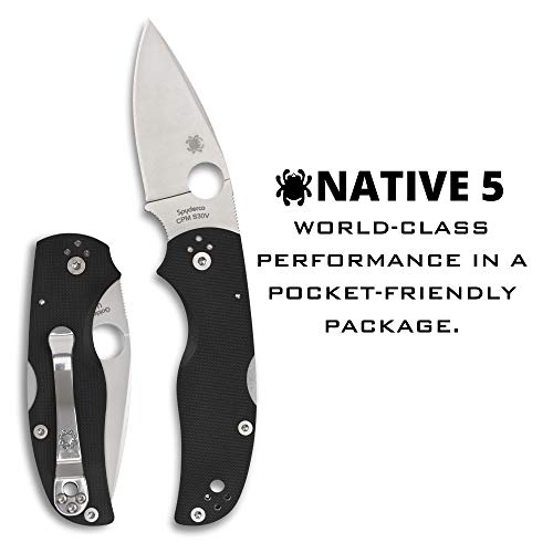 Spyderco Native 5 Signature Knife with 2.95" CPM S30V