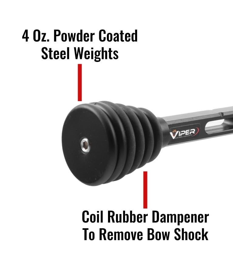 Viper Archery - Dovetail Riser Compound Bow Stabilizer