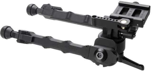 ACCU-TAC PC-5 Arca Spec QD Bipod, Flat Black, PCASQD-0500