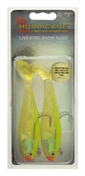 Hurricane 6" Swim Shad SS6-2-66 Soft Plastic Lure Chart