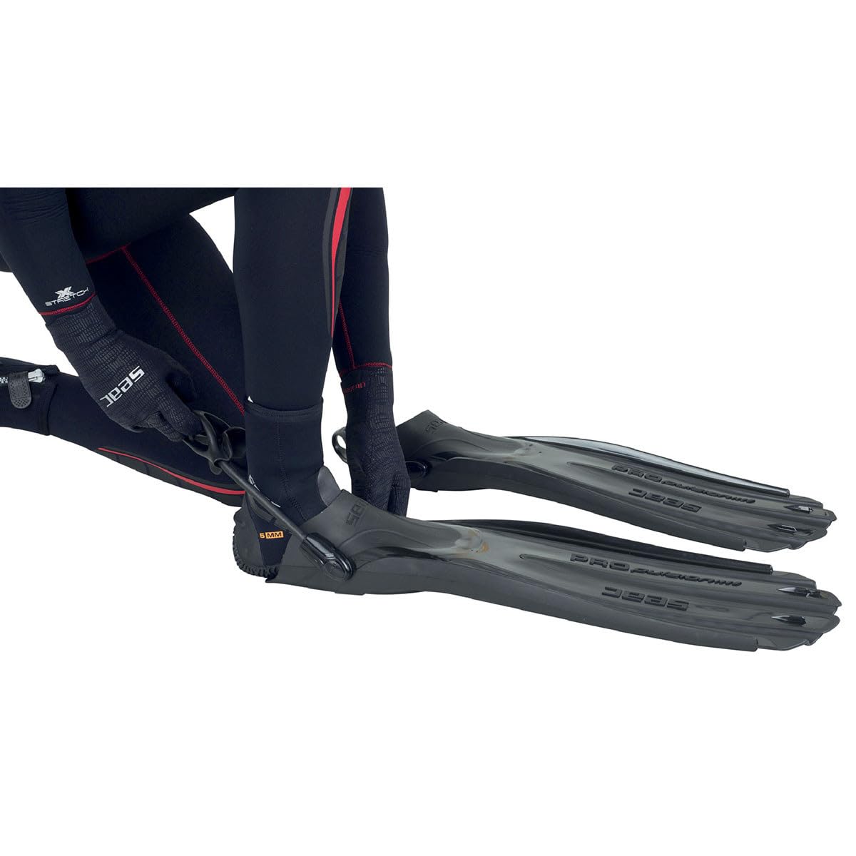 Seac Propulsion String Strap - Black, Large/X-Large