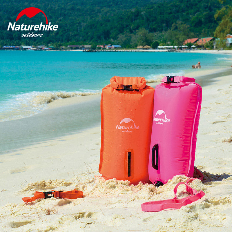 Naturehike Swim Buoy Inflatable Swimming Tow Float Difting Bag Dry Bag Water Spo