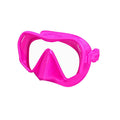 SEAC Touch, Frameless Low Volume Mask for Underwater Diving, Colored Silicone, P
