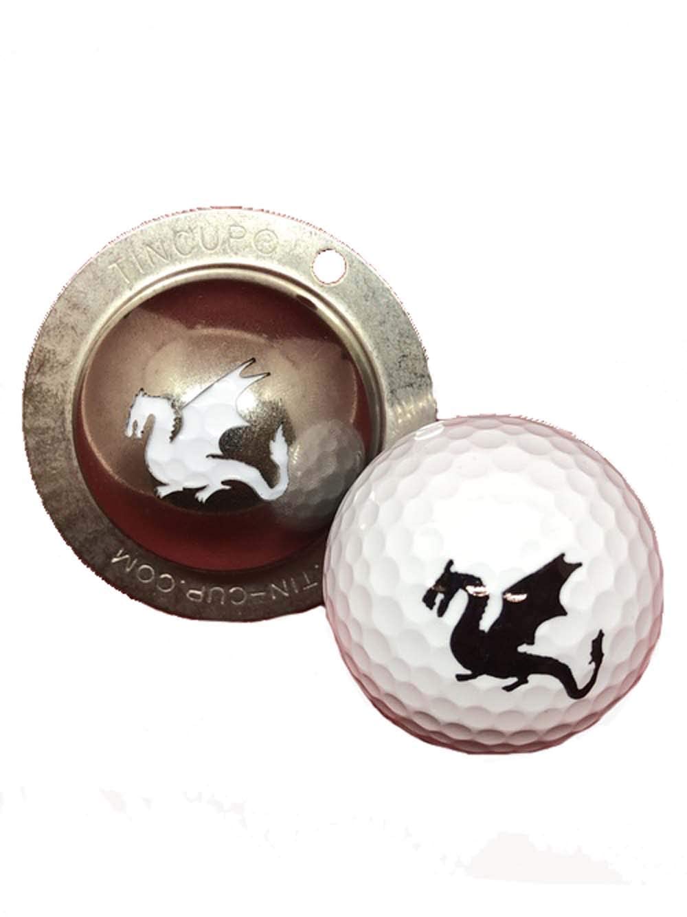 Tin Cup Golf Ball Custom Marker Alignment Tool (Blaze)