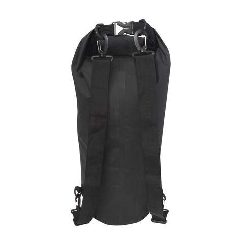 Calcutta Outdoors Waterproof Dry Bag, 20 Liter, Black – Lightweight Roll Top Gea, view 2