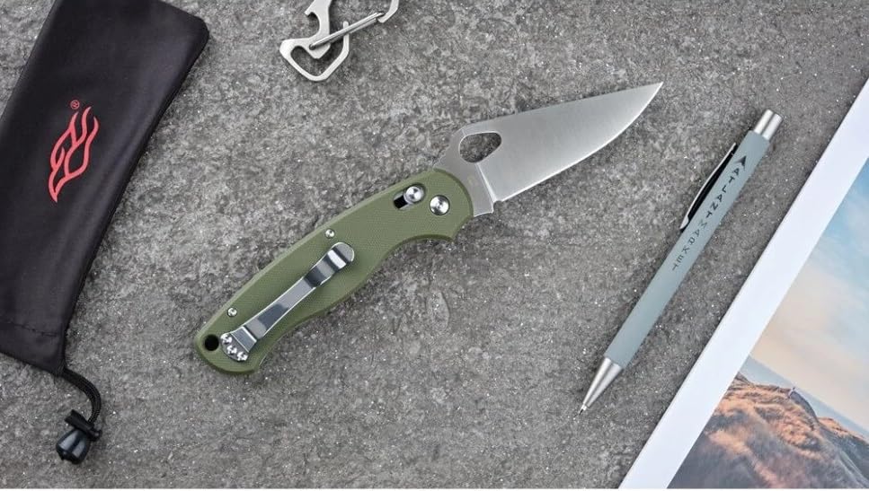 Ganzo G729-GR Folding Pocket Knife 440C Stainless, view 6