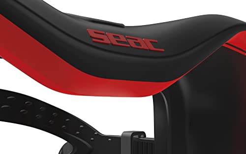 SEAC Icona S/BL Black/RED Mask