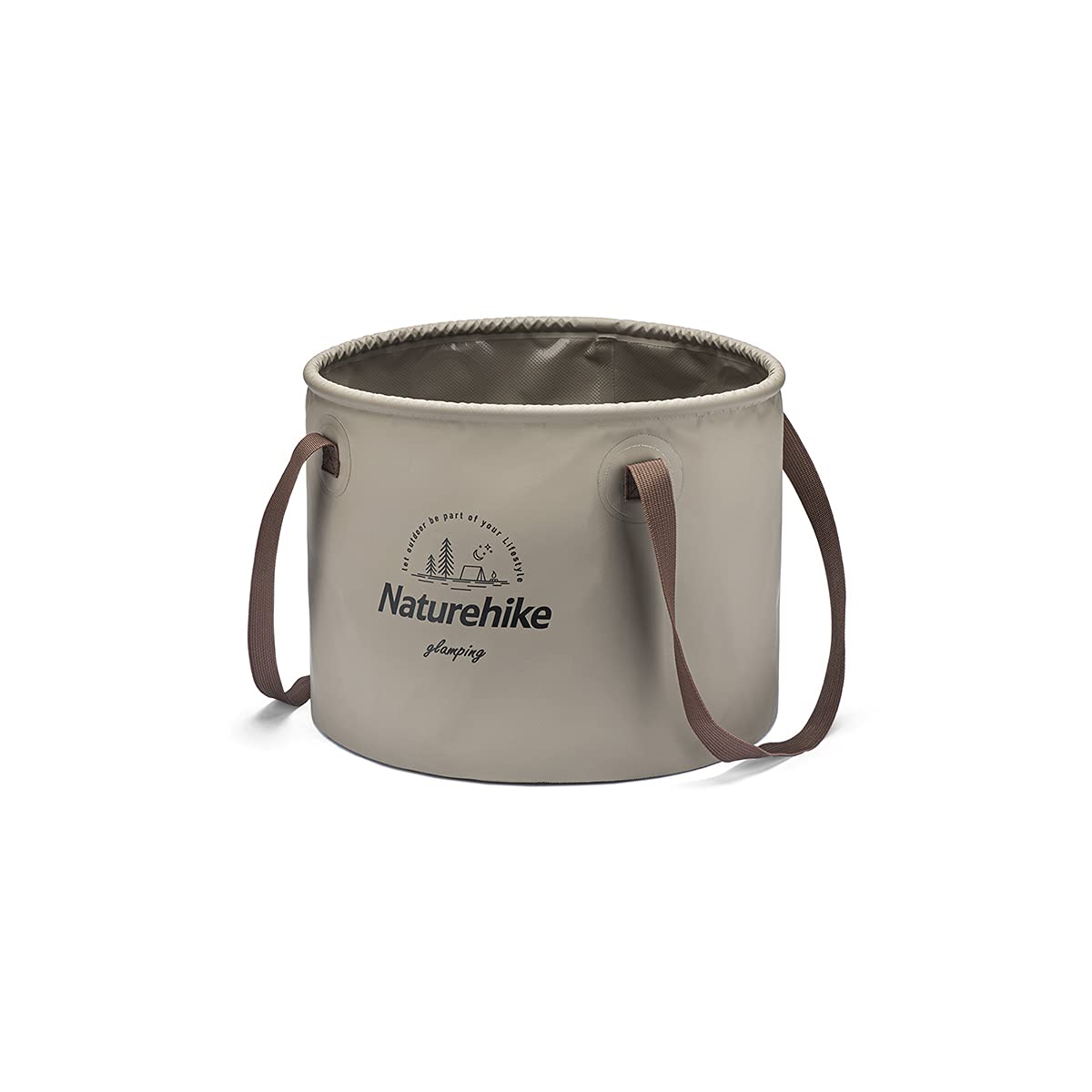 Naturehike Collapsible Bucket, Folding Bucket Wash Basin with Handle, Portable W