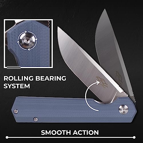 Firebird GANZO FH11S-GY Pocket Folding Knife Ball Bearing D2
