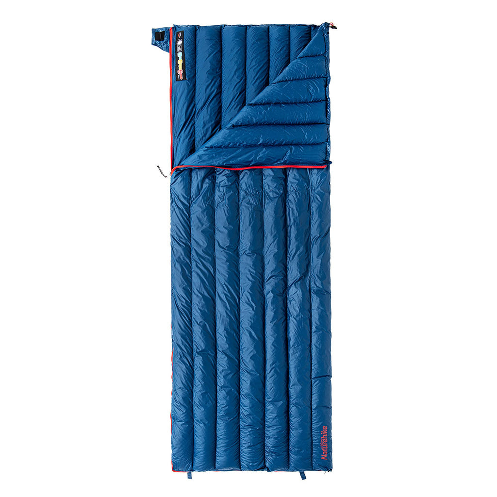 Naturehike 1.74lbs Ultralight Sleeping Bag, 750 Fill Power Duck Down Sleeping Ba