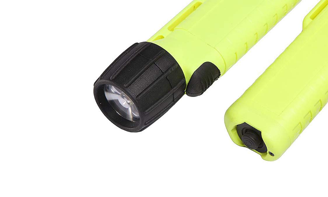 Underwater Kinetics 4 AA Xenon Front Switch Flashlight (Safety Yellow)
