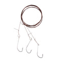 Calcutta Outdoors Ballyhoo Rigs – Monofilament/Wire Fishing Water Lure Hook Bait