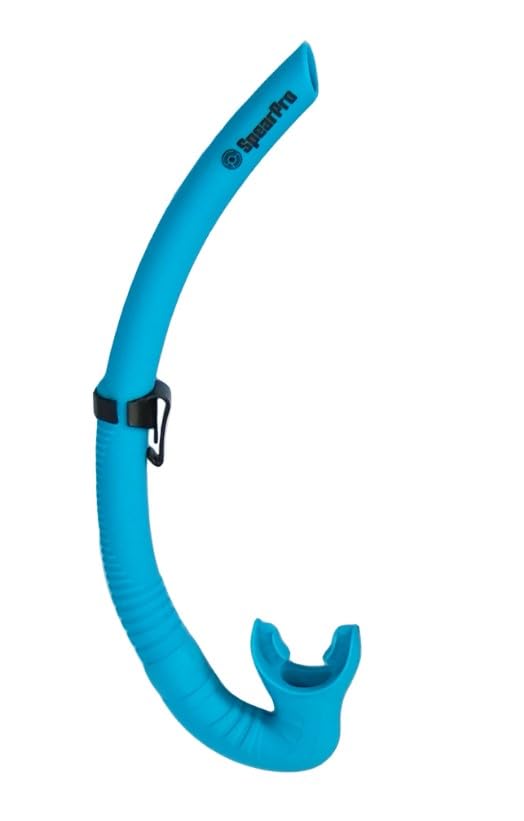 SpearPro Isla Snorkel for Snorkeling, Scuba Diving, Swimming- J Style -