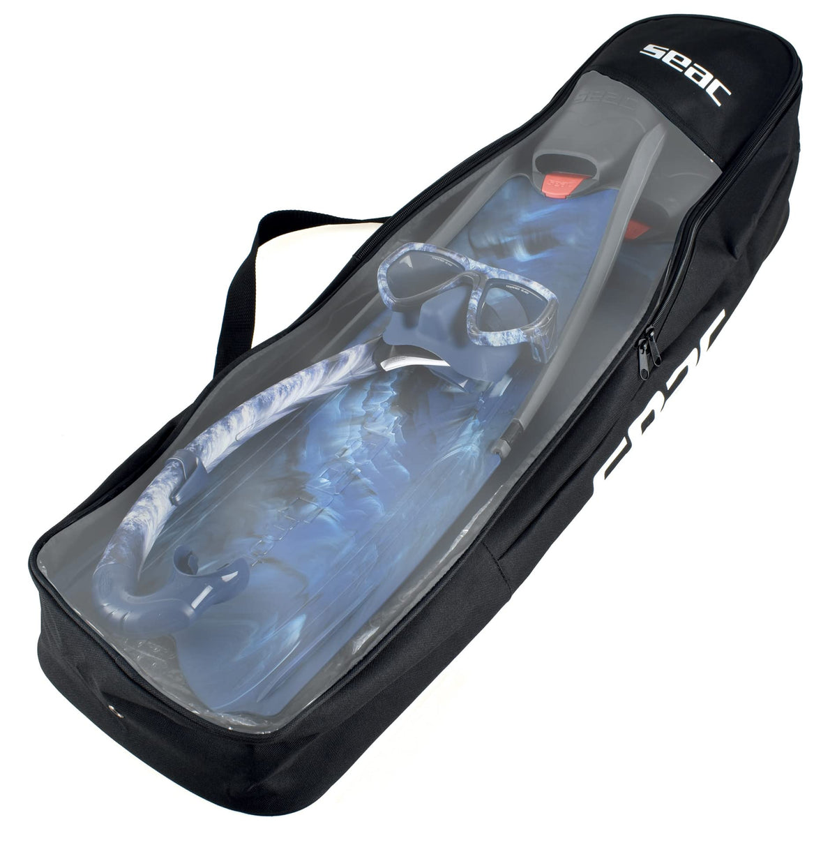 SEAC Apnea, Backpack Shoulder Bag for Long Fins and other Freediving Equipment,
