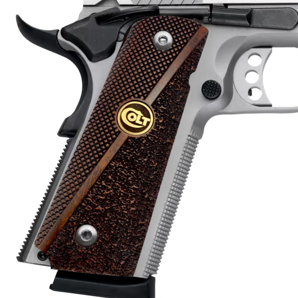 Zib Grips 1911 Original Series US Logo Wooden 1911 Grips, view 6