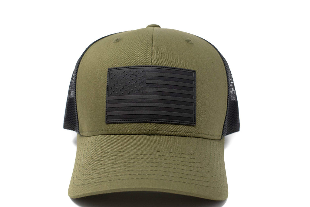 13 STRIPES American Flag Hat – Leather Patch Mesh Back Snapback Hat for Men & Wo, view 5