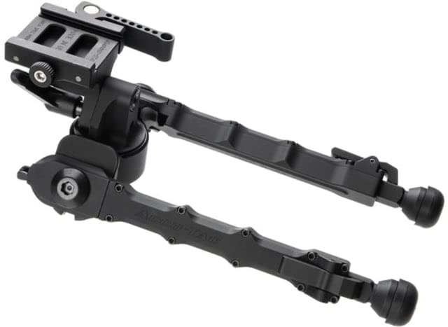 ACCU-TAC PC-5 Arca Spec QD Bipod, Flat Black, PCASQD-0500