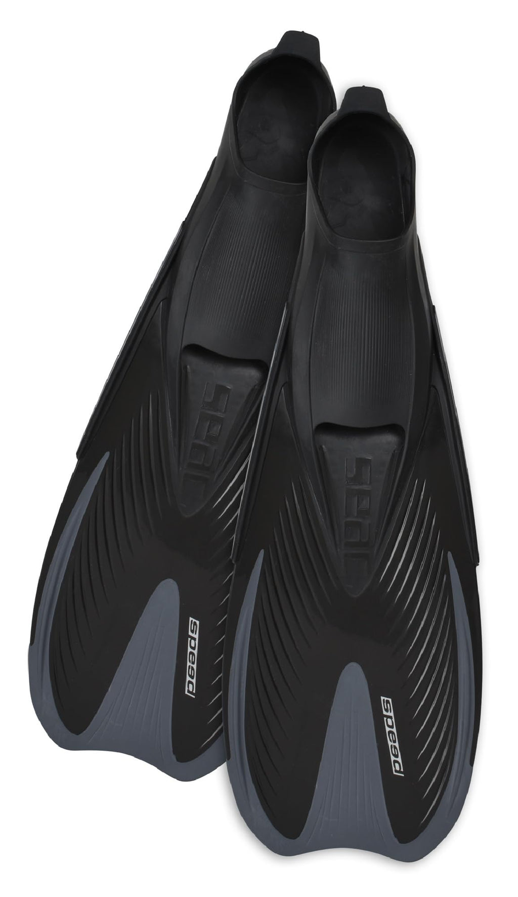 Seac Speed Snorkeling Fins - Black, 42/43, view 3