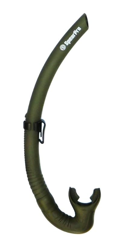SpearPro Isla Snorkel for Snorkeling, Scuba Diving, Swimming- J Style -