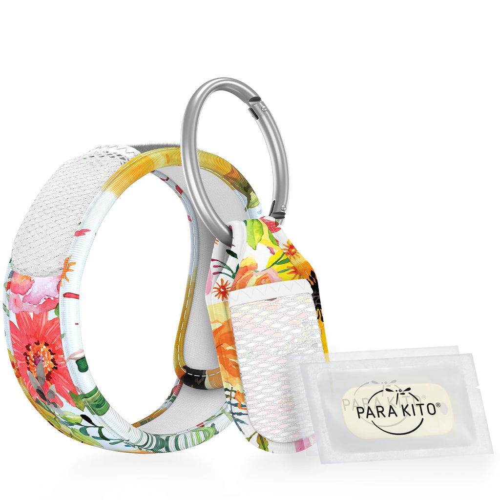 PARA'KITO Natural Mosquito Repellent Wristband & Clip Bundle