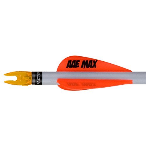 AAE Plastifletch Max Vane Red 2 in. Shield 100 pk.