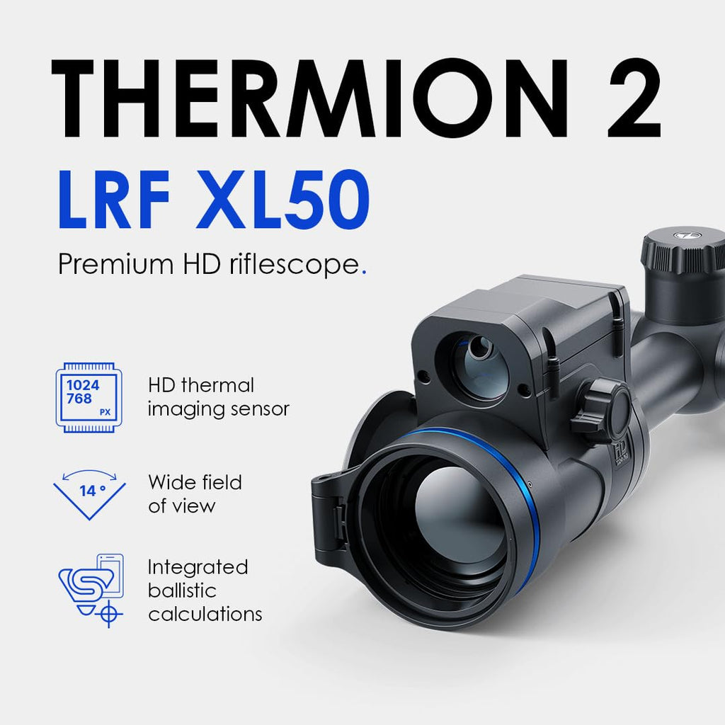 Pulsar Thermion 2 LRF Thermal Riflescope with Laser Range Finder, view 2