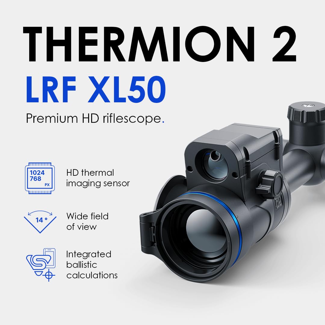 Pulsar Thermion 2 LRF Thermal Riflescope with Laser Range Finder