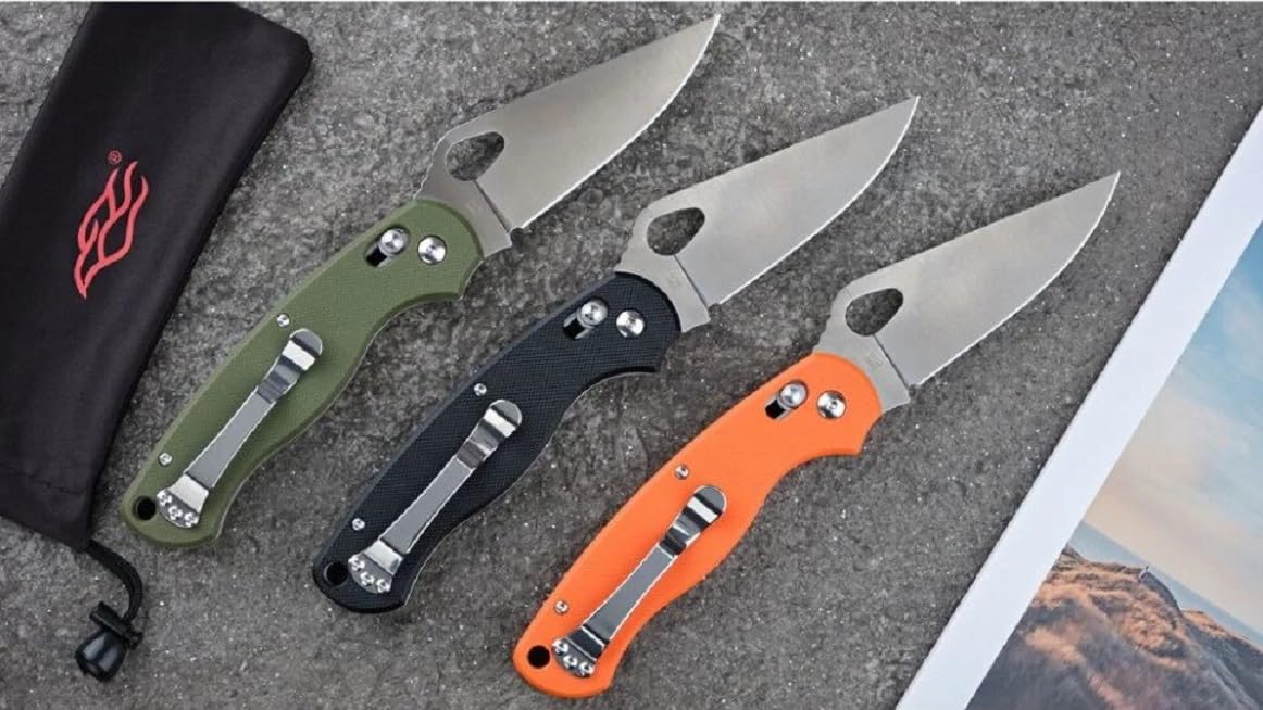Ganzo G729-GR Folding Pocket Knife 440C Stainless