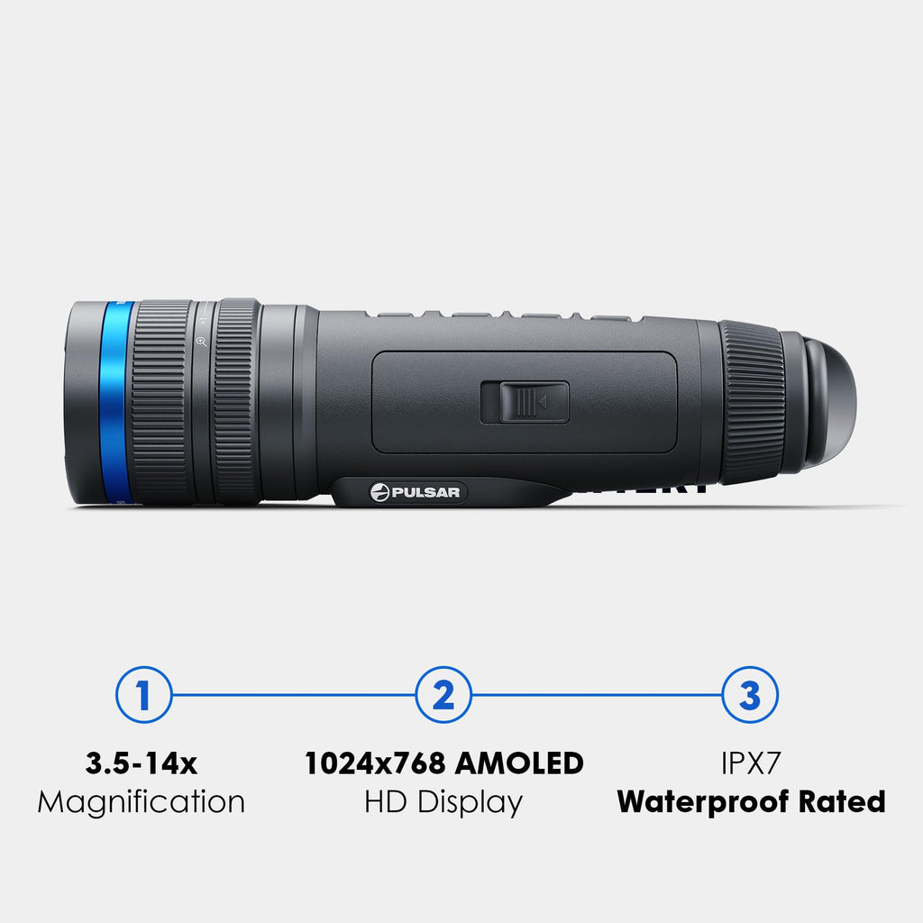 Pulsar Telos XG50 Thermal Imaging Monocular, view 7