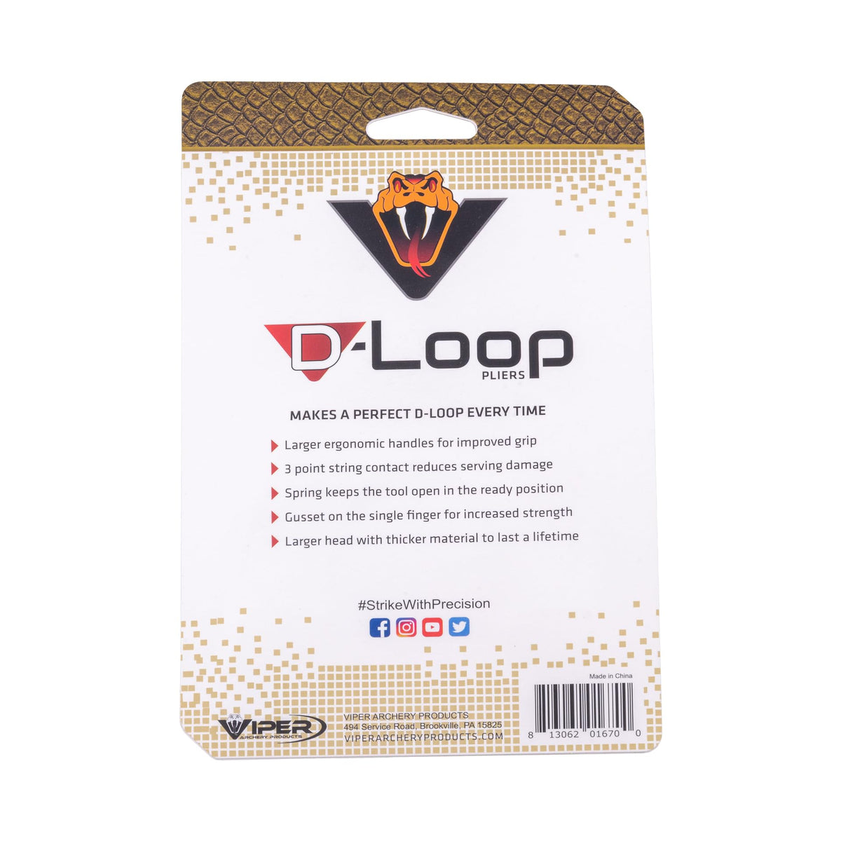 VIPER Archery D Loop Pliers