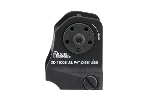 Daniel Defense A1.5 Fixed Rear Sight Assembly - 19-064-11002,Black, view 2